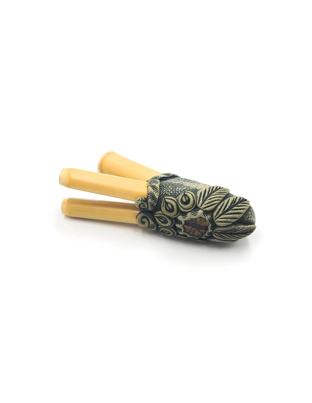 Bamboo Kuripe - Double Barrel