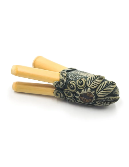 Bamboo Kuripe - Double Barrel