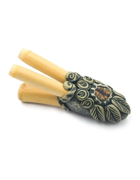 Bamboo Kuripe - Double Barrel