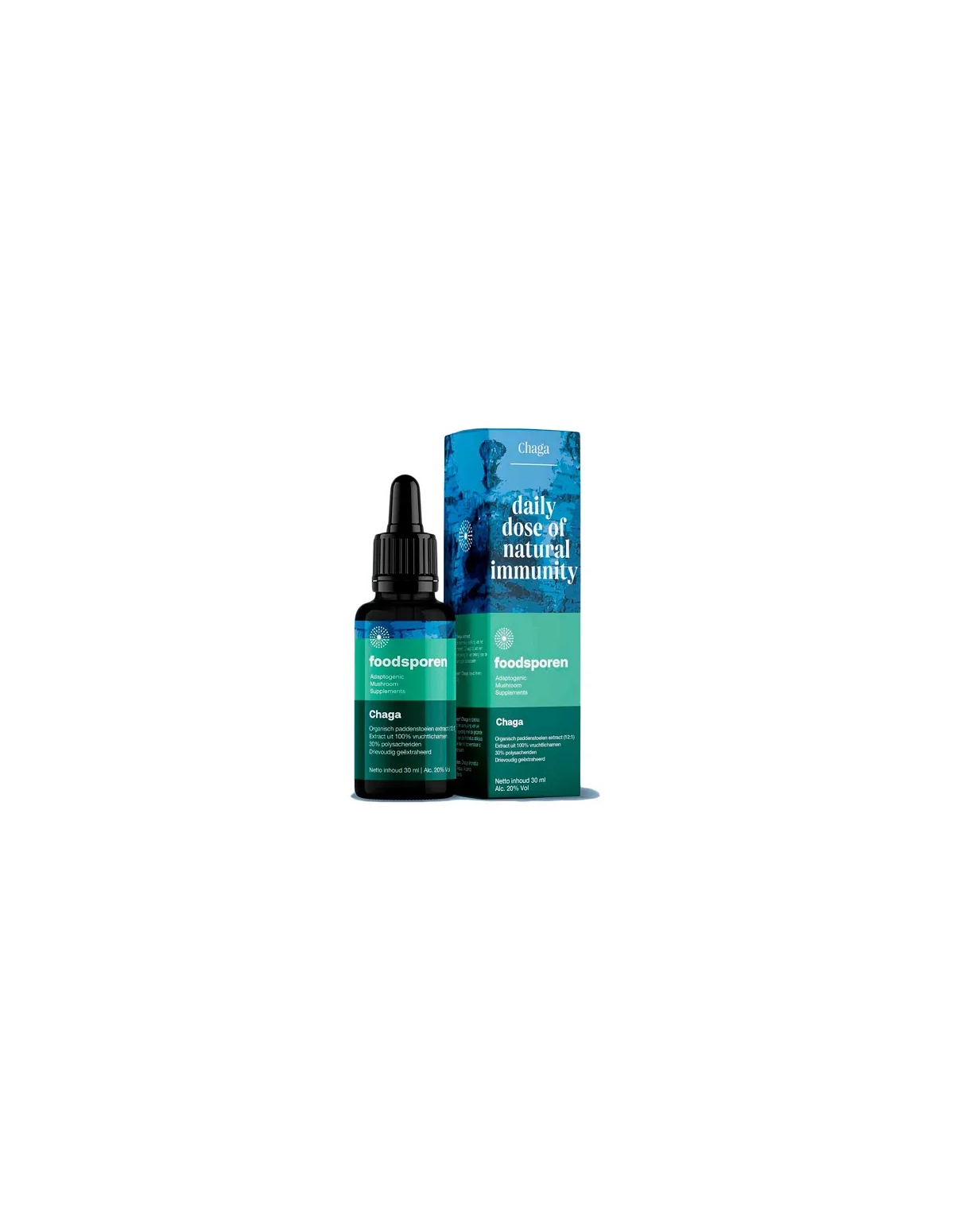 Foodsporen Chaga extract 30 ml